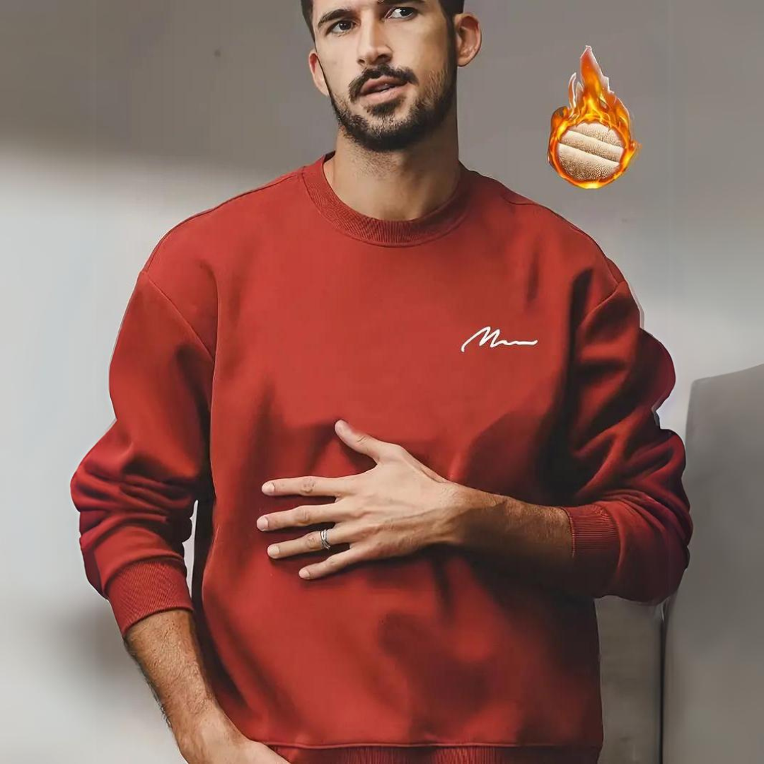 HeatStyle | Thermisch Fleece Sweatshirt voor Heren
