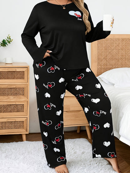KZY™ | Dames Plus Size Casual Pyjama Set