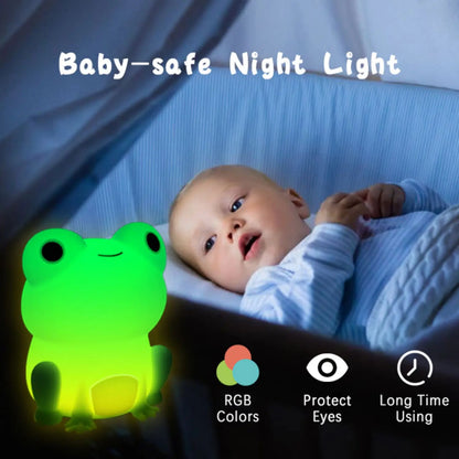 SnuggleLight | Zacht Siliconen Nachtlamp Voor Kinderen